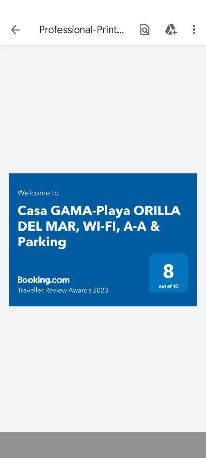 Boxol Casa Gama-Playa Orilla Del Mar, Beach And Town מראה חיצוני תמונה
